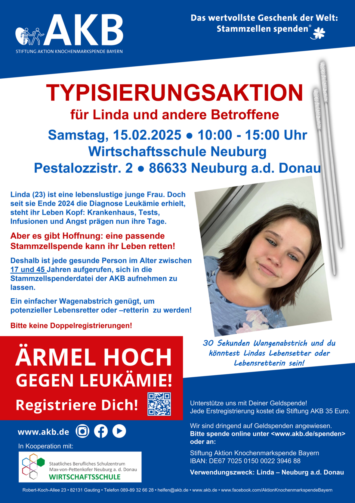 Typisierungsaktion Stammzellenspende